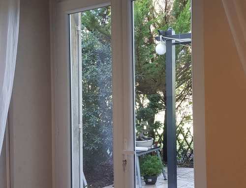 Remplacement de portes fenêtres  en PVC à Belcodène