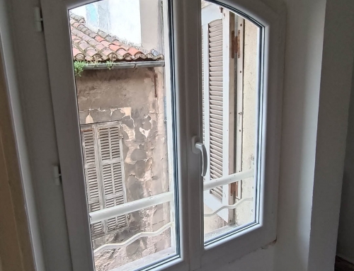 Remplacement de fenêtres cintrées à Aubagne