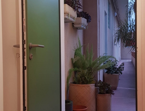 Remplacement d’une porte d’entrée à Puyloubier